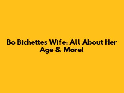 Bo Bichette's Wife: All About Her Age & More!