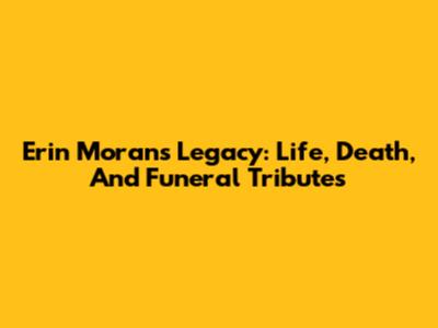Erin Moran's Legacy: Life, Death, And Funeral Tributes