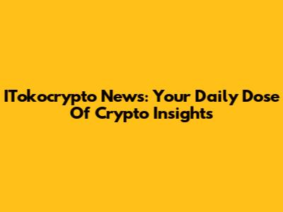 ITokocrypto News: Your Daily Dose Of Crypto Insights