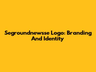 Segroundnewsse Logo: Branding And Identity