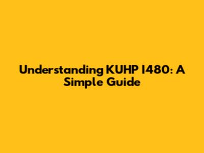 Understanding KUHP I480: A Simple Guide